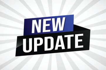 new update poster banner graphic design icon logo sign symbol social media website coupon

