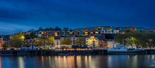 historischer Hafen in Bristol, UK