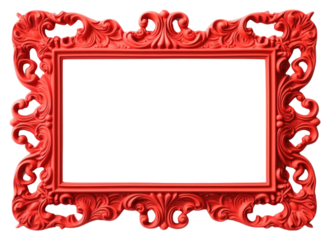 PNG Backgrounds frame red white background.