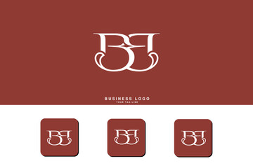 B, BB, Abstract Letters Logo Monogram