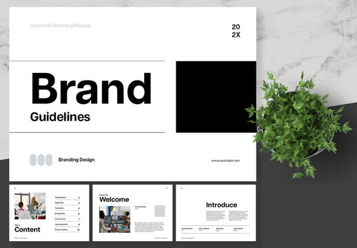 Black And White Brand Guidelines