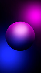 background with glowing circles