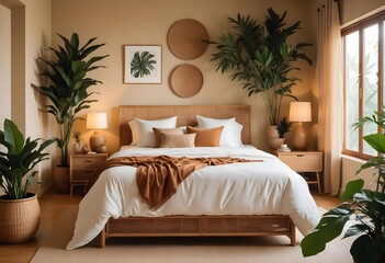Bohemian Minimalist Luxury: Greenery and Natural Light