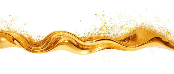 gold light isolated on white.