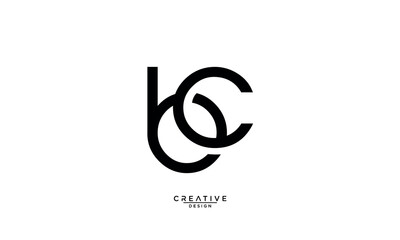 BC, CB, B, C, Abstract Letters Logo Monogram