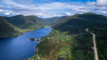 Laurentides Landscape, Charlevoix region, Quebec, Canada