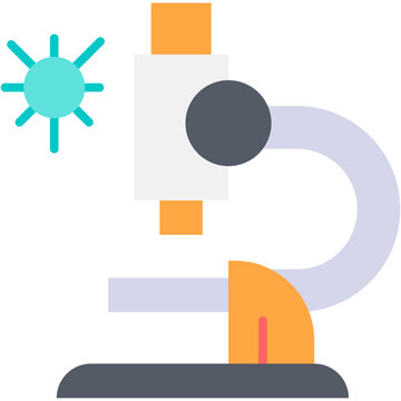 microscope, observation, holoscope, scientific, science Icon