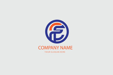 Obraz premium Letter E logo icon design template elements