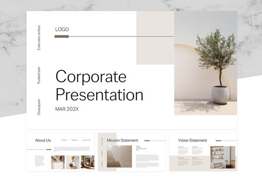 Brown And Beige Corporate Presentation