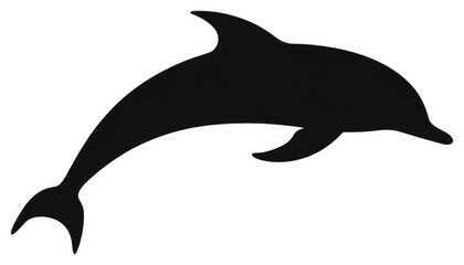 Fototapeta premium PNG Dolphin silhouette clip art dolphin animal mammal.