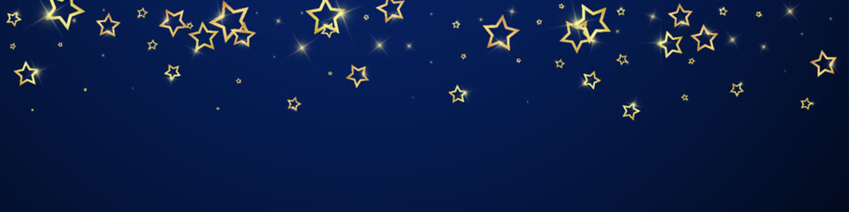 Starry night fairy tale background.