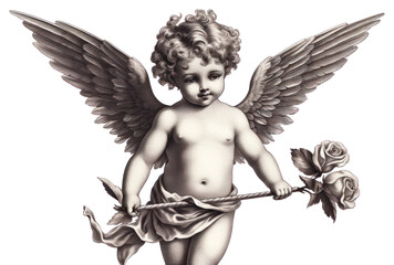 PNG Angel representation creativity sculpture.