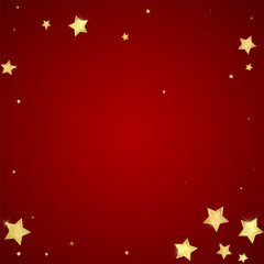 Magic stars vector overlay.  Gold stars scattered