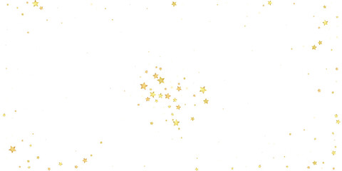 Magic stars vector overlay.  Gold stars scattered