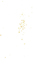 Magic stars vector overlay.  Gold stars scattered
