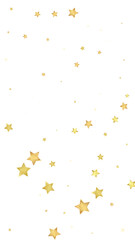 Magic stars vector overlay.  Gold stars scattered