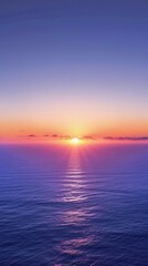 Obraz premium Abstract Sunrise and Sunset with Seasonal Changes in Nature Landscape: Sunlight, Hope, Paradise, Ocean Clouds, Perfect for Mobile and Computer Wallpapers, Featuring Beautiful Nature-Inspired Abstract 