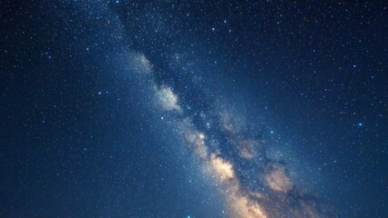 Fototapeta premium Starry Night A Cosmic Tapestry