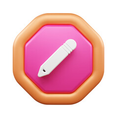 User Interface 3d icon illustration