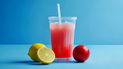  Refreshing summer beverage with citrus twist