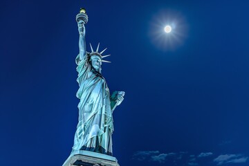 Fototapeta premium George Washington Monument - Boston. Beautiful simple AI generated image in 4K, unique.