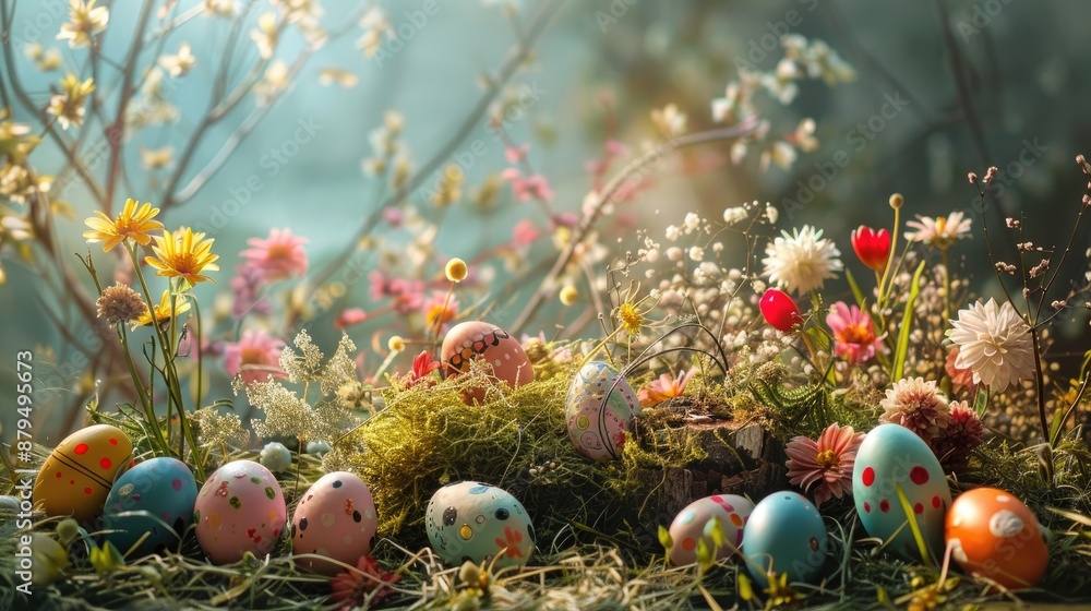 Poster Photo of Easter theme