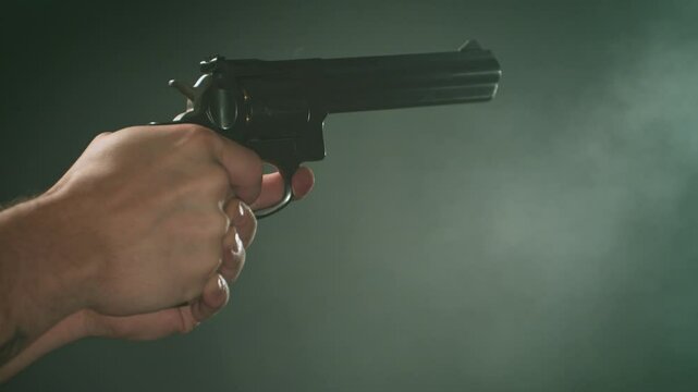 Super Slow Motion Footage of Real Gun Shot From Hand Pistol at 1000fps.
