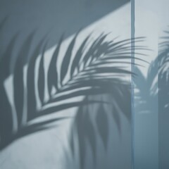 Obraz premium light blu wall.