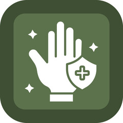 Epidemic Glyph Green Box Icon