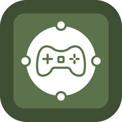 Framework Glyph Green Box Icon