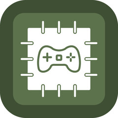 Patch Glyph Green Box Icon