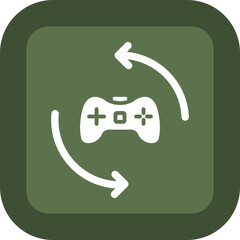 Automation Glyph Green Box Icon