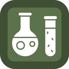 Instrument Glyph Green Box Icon