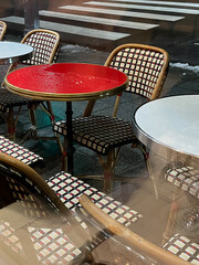 cafe tables and chairs