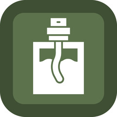 Perfume Glyph Green Box Icon