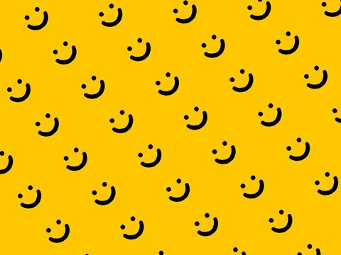 yellow circle cute smiley face
