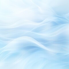 柔らかな曲線と波の抽象的な水色の背景