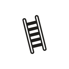 Ladder icon vector. Linear style sign for mobile concept and web design. Ladder symbol illustration. Pixel vector graphics - Vector.	
