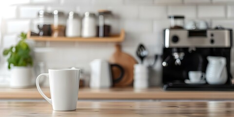 Cozy kitchen coffee station with mugs coffee maker and variety of blends. Concept Home Decor, Coffee Lovers, Kitchen Organization, Coffee Station Essentials, Caffeine Fix