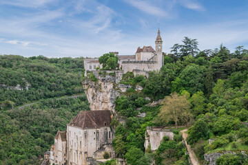 Fototapeta premium Rocamadour France pilgrimage
