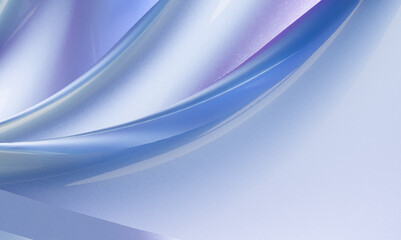 Modern abstract background in the form of white waves