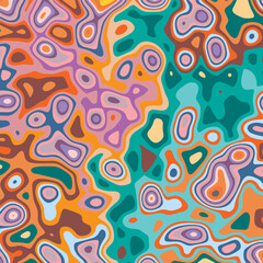 COLORFUL TEMPLATE ABSTRACT PAPER CUT PATTERN DESIGN FLAT PASTEL COLOR FOR WALLPAPER BACKGROUND ELEMENT VECTOR 