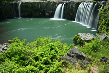 Harajiri great fall, Bungoono, Oita