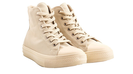 Sneaker boots isolated on white background