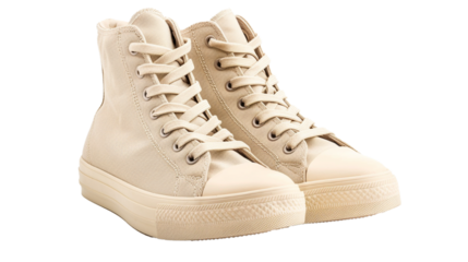 Sneaker boots isolated on white background