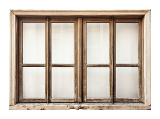 Obraz premium PNG Window white background architecture transparent.