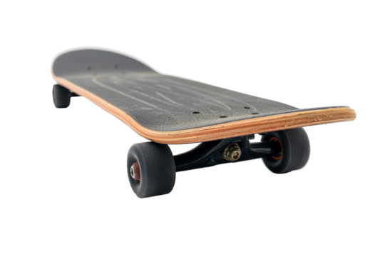 skateboard  isolated on a transparent background