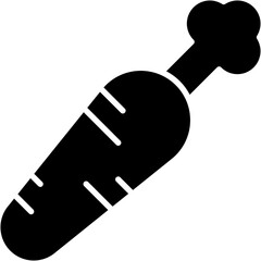 carrot, vegetable, food, vegan, organic Icon