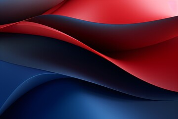 a red and blue wavy lines