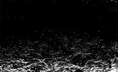 Dark grunge urban texture vector. Distressed overlay texture. Grunge background. Abstract obvious dark worn textured effect. Vector Illustration. Black isolated on white. EPS10.